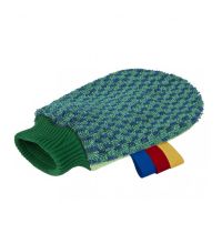 Handschoen Greenspeed Scrub groen/blauw