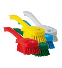 Afwasborstel Vikan hard korte steel 4192