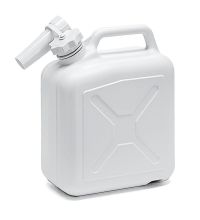 Jerrycan 5 liter met schenktuit wit VB 005310