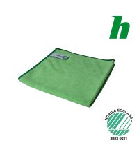 Microvezeldoek Wecoline Nordic Ecolabel gebreid groen 40 x 40 cm