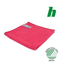 Microvezeldoek Wecoline Nordic Ecolabel gebreid rood 40 x 40 cm
