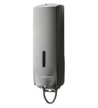 *Zeepdispenser Vendor Vision Foamzeep metallook kunststof op=op