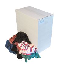 Poetsdoek bont tricot dikke en dunne lappen