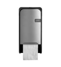 Toiletpapierdispenser Euro Doprol Silver Quartz zilver