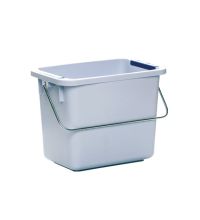 Emmer Vileda Origo 6 ltr kunststof met clips