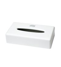 Facial Tissue dispenser Tork kunststof wit F1