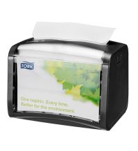 Servetdispenser Tork Xpressnap Tabletop N4 zwart