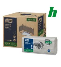 Poetsdoek Tork Industrial Cleaning Cloth grijs 1-laags