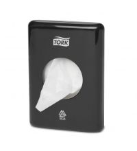 Damesverbandzakhouder Tork kunststof zwart B5 t.b.v. plastic zakjes