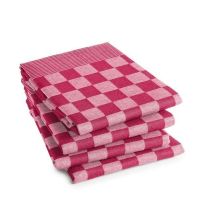 Blokdoek DDDDD barbecue rood geblokt