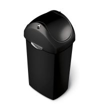 Afvalbak Simplehuman Swing 60 liter zwart