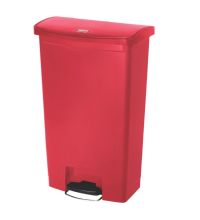 Pedaalemmer Rubbermaid Slim Jim Step-On 68 liter rood