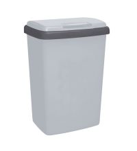 Afvalbak Top-fix 25 liter kunststof grijs VB 568000