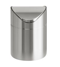 Afvalbak RVS tafelmodel swingdeksel 2 liter VB 607000