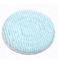 Vloerpad Microvezelpad blauw/wit 20 inch 508 mm