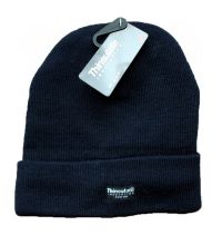Muts gevoerd Thinsulate kleur navy