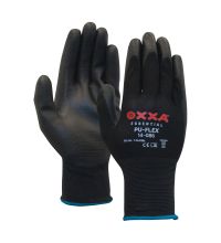 Handschoen Oxxa PU-Flex zwart maat L