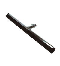 Vloertrekker 45 cm metaal met zwart rubber