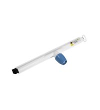 Vloertrekker 45 cm wit kunststof