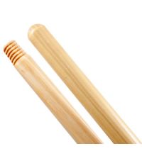 Steel hout met schroefdraad t.b.v. spaanse mop