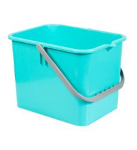 Emmer italiaans 9 liter vierkant groen t.b.v. werkwagen