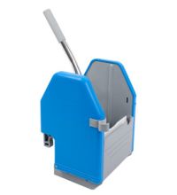 Pers kunststof blauw groot