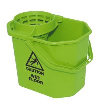 Mopemmer Spaans vierkant 12 liter groen incl. korf