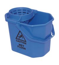 Mopemmer Spaans vierkant 12 liter blauw incl. korf