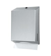 Handdoekdispenser Euro Maxi RVS mat