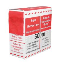 Afzetlint rood/wit gestreept