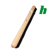 Zaalveger hout FSC 100 cm zwart nylon haar