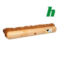 Zaalveger hout gelakt FSC 50 cm cocos