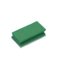 Schuurspons Taski groen/wit met handgreep