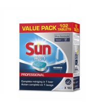 Vaatwastabletten Sun Pro Formula All-in-1 102 stuks