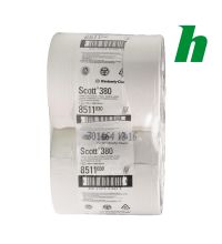 Toiletpapier maxi jumbo Scott 2-laags 8511 tissue wit 380 meter