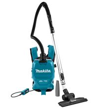 Rugstofzuiger Makita DVC261ZX22 2 x 18V excl. accu's en lader