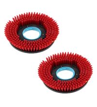 Borstelset I-Mop XL kit assy brush hard *red* (L+R)