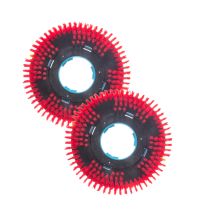 Borstelset I-Mop XL kit assy brush XL Low Density hard *red*