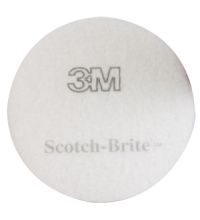 Vloerpad 3M wit 15 inch 380mm