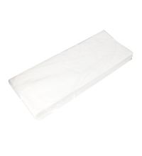 Stofwisdoek 22 x 40 cm wit geimpregneerd polypropyleen