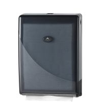 Handdoekdispenser Comtesse Basic Midi Multifold en C-fold zwart