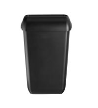 Afvalbak Euro Basic 23 liter kunststof mat zwart
