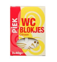 Toiletblok Citroen Piek houder incl. 3 vullingen