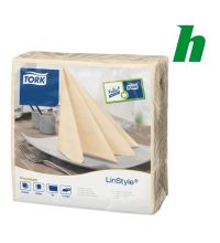 Servet Tork Dinner Napkin 1-laags 1/4 vouw Cream