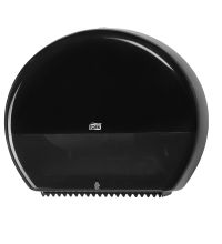 Toiletpapierdispenser Tork Jumbo Elevation Line T1 zwart