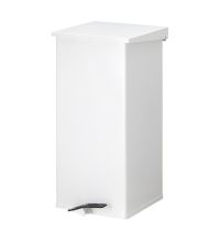 Pedaalemmer Carro-Kick 110 liter brandveilig wit